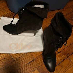 Slightly worn Chloe Heel Boots